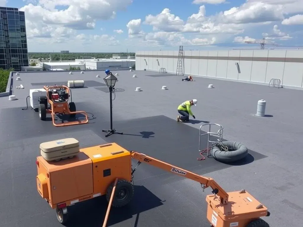 Plano Commercial TPO Installation